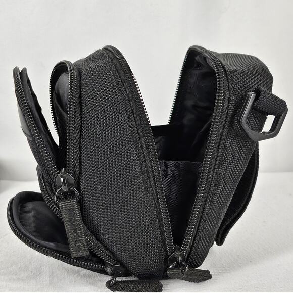 SONY CYBER-SHOT BLACK CAMERA NYLON CUSHIONED CASE WITH CARRY STRAP - Picture 6 of 10